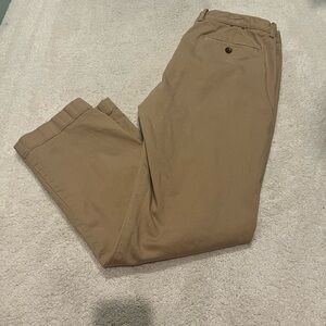 J. Crew Mens Flex Straight Khakis 34/30
